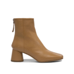 "Halmanera" Bottines femme beige en cuir