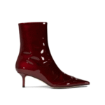 "Aeyde" bottine Roe bordeaux cuir verni