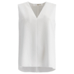 "F.IT" top femme blanc en polyester