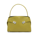 "Ferragamo" Sac bandoulière femme vert en cuir