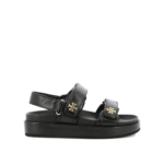 "Tory Burch" sandales femme noires en cuir
