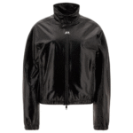 "Courrèges" veste femme noire en viscose technique