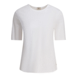 "Herno" t-shirt femme blanc en coton