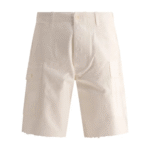 "Gallery Dept." short cargo homme blanc Foil en coton