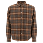 "NN.07" chemise homme marron Deon en coton