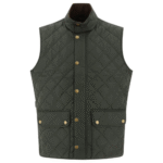 "Barbour" veste sans manches homme verte Lowerdale en polyester