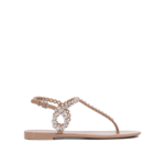 "Aquazzura" sandales femme roses en PVC transparent style glamour
