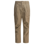 "Nonnative" pantalon homme beige en coton coupe regular
