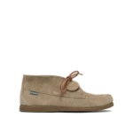 "Sebago" mocassins homme beige en suède semelle en caoutchouc