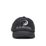 "©SAINT M××××××" casquette noire en coton pour homme