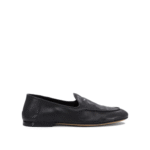 "Officine Creative" mocassins femme noirs en cuir Blair