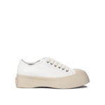 "Marni" sneakers femme blanches en cuir Pablo