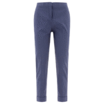"Etro" pantalon femme bleu coupe regular en coton
