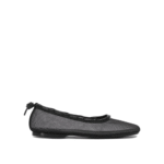 "Alohas" ballerines femme noires en polyamide