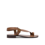 "Soeur" sandales femme marron en cuir Delhi
