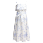"Tallulah" robe femme blanche en coton