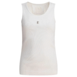 "Givenchy" débardeur femme blanc côtelé en coton