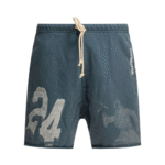 "RRR123" short homme bleu en coton