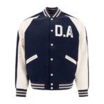 "Human Made" bomber vintage bleu en rayonnepour  homme