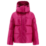 "Aspesi" doudoune femme fuchsia avec capuche amovible