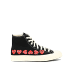 "Comme Des Garçons Play" sneakers homme noires Small Hearts