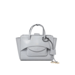 "Hidesins" sac à main femme gris en cuir
