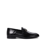 "Ferragamo" mocassins homme noir cuir