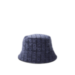 "Ferragamo" bob femme bleu en acrylique et coton
