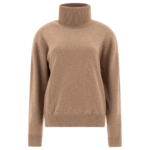 "Auralee" pull femme marron en cachemire