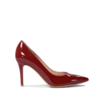 "Gianvito Rossi" escarpins femme rouges en cuir verni talon 85 mm
