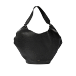 "Khaite" sac cabas Lotus noir en cuir pour femme