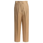 "Max Mara Pure" pantalon beige en lin et soie pour femme