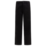 "Gr10K" pantalon noir en coton pour homme coupe ample
