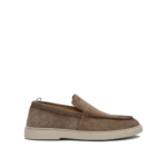 "Officine Creative" mocassins homme marron en daim