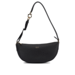 "Ferragamo" sac bandoulière femme noir en cuir