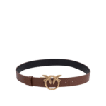 "Pinko" ceinture femme marron en cuir