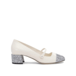 "Jimmy Choo" chaussures à talons femme blanches en cuir