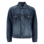 "Nonnative" veste en jean homme bleue coupe regular