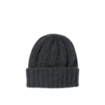 "Beams Plus" bonnet homme gris en cachemire