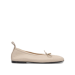 "Alohas" ballerines femme blanches cuir