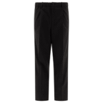 "Goldwin" pantalon homme noir polyester laine coupe regular