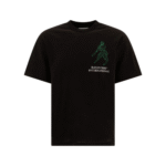 "Rayon Vert" t-shirt Dawn homme noir coton coupe ample