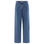 "Givenchy" jean oversize bleu clair en denim coupe ample pour femme