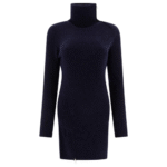 "Marant Étoile" robe femme bleue alpaga coupe slim