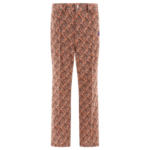 "Needles" pantalon bootcut homme orange polyester coupe regular
