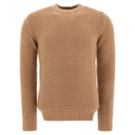 "Rakkì" maille homme beige laine mérinos coupe standard