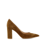 "Gianvito Rossi" escarpins femme marron en daim