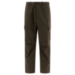 "Goldwin" Pantalon Cargo homme vert en polyester et laine coupe regular