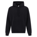 "Stockholm Surfboard Club" sweat à capuche homme noir en coton coupe regular