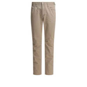 "Nonnative" pantalon homme beige coton coupe regular